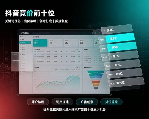 托克逊抖音搜索竞价